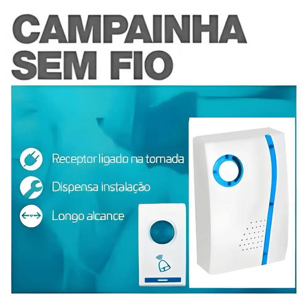 Campainha Sem Fio Residencial: Para Segurança e Comodidade!