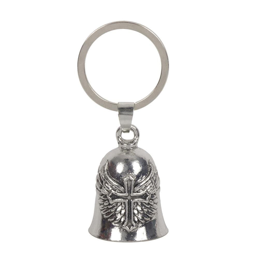 TKEY Retro Pena Equitação Sino Guardião Motocicleta Motociclista Acessórios De Decoração Da Para Motociclistas Bicicleta