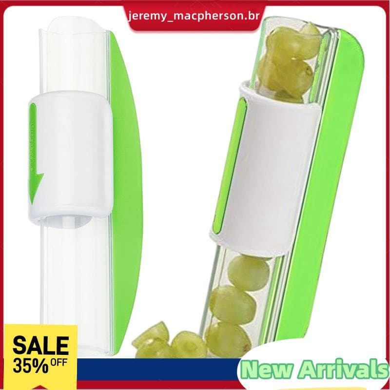 Acessórios De Cozinha Fatiador De Frutas Tomate Multi-Função Cortador De Uva Pequeno Ferramenta De Decoração De Bolo Ver