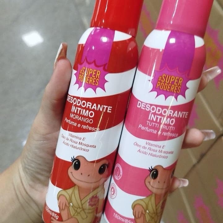 Desodorante para Virilha com Vitamina E / Perfuma e Disfarça Odores - Super Poderes 150mll