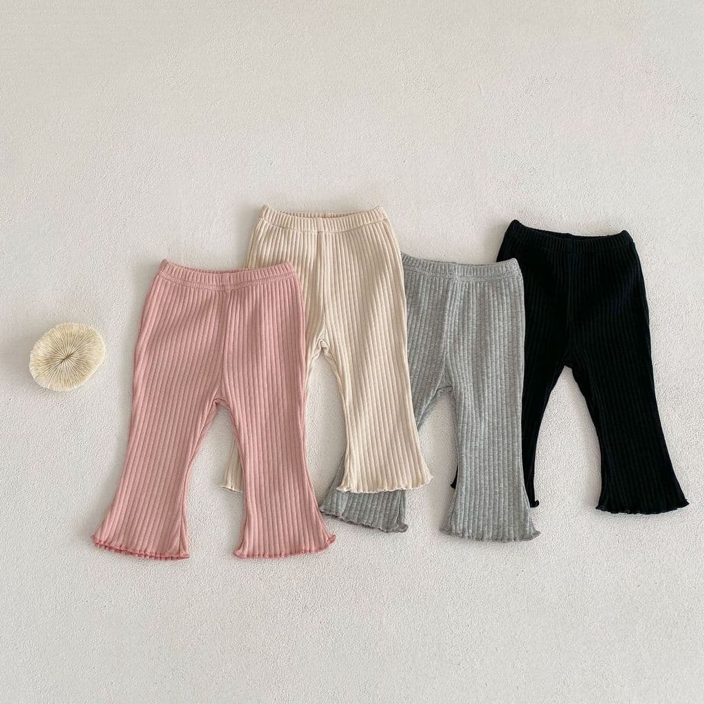 Ins versão coreana primavera outono bebê queimado calças femininas bebê cor sólida elástico Pit Strip fungo borda Leggin