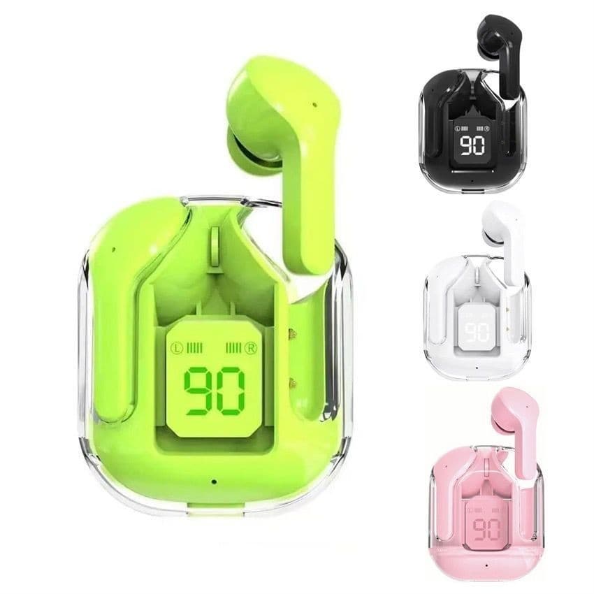 Fone De Ouvido Sem Fio bluetooth TWS LED Com Caixa De Carregamento BT 5.0 De Baixa Latência
