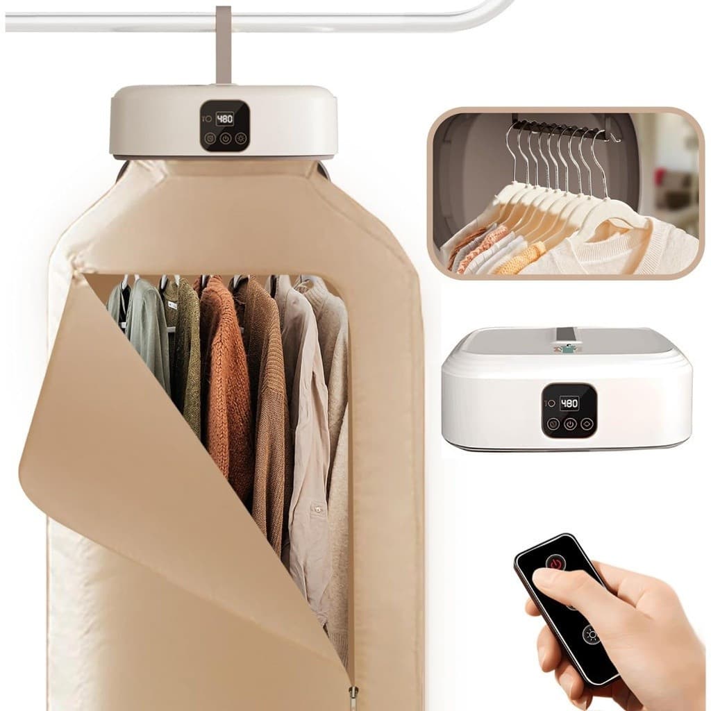 Secador Inteligente Portátil Dobrável Para Viagem , Uso Doméstico Roupas Íntimas/De Bebê , Esterilização , Pequeno De De