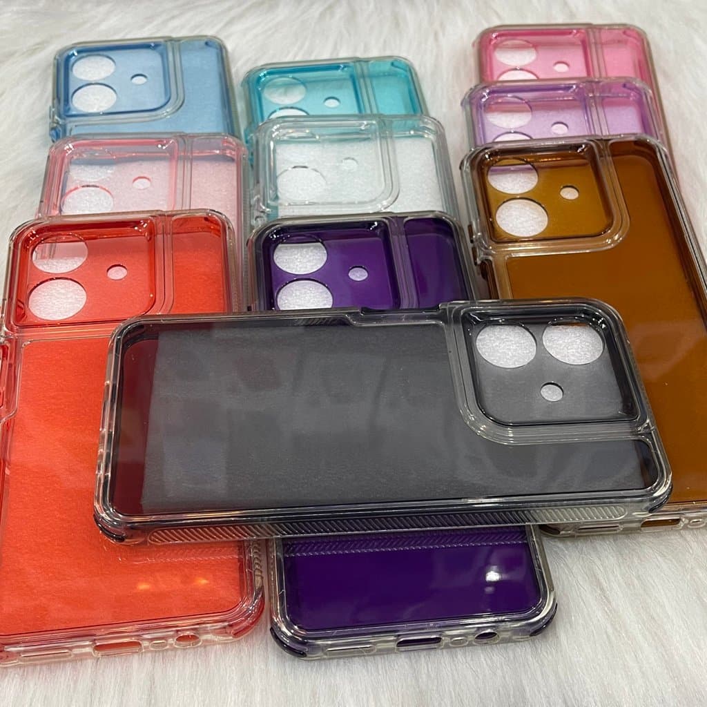 Capinha Capa Space Transparente Colorido Para Realme Note 60X