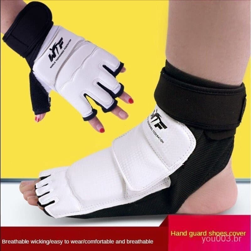 Masculino Feminino Sanda Luvas Mãos e pés Boxe Dedos Luvas de proteção Luvas de proteção Taekwondo Semi-proteção Equipam