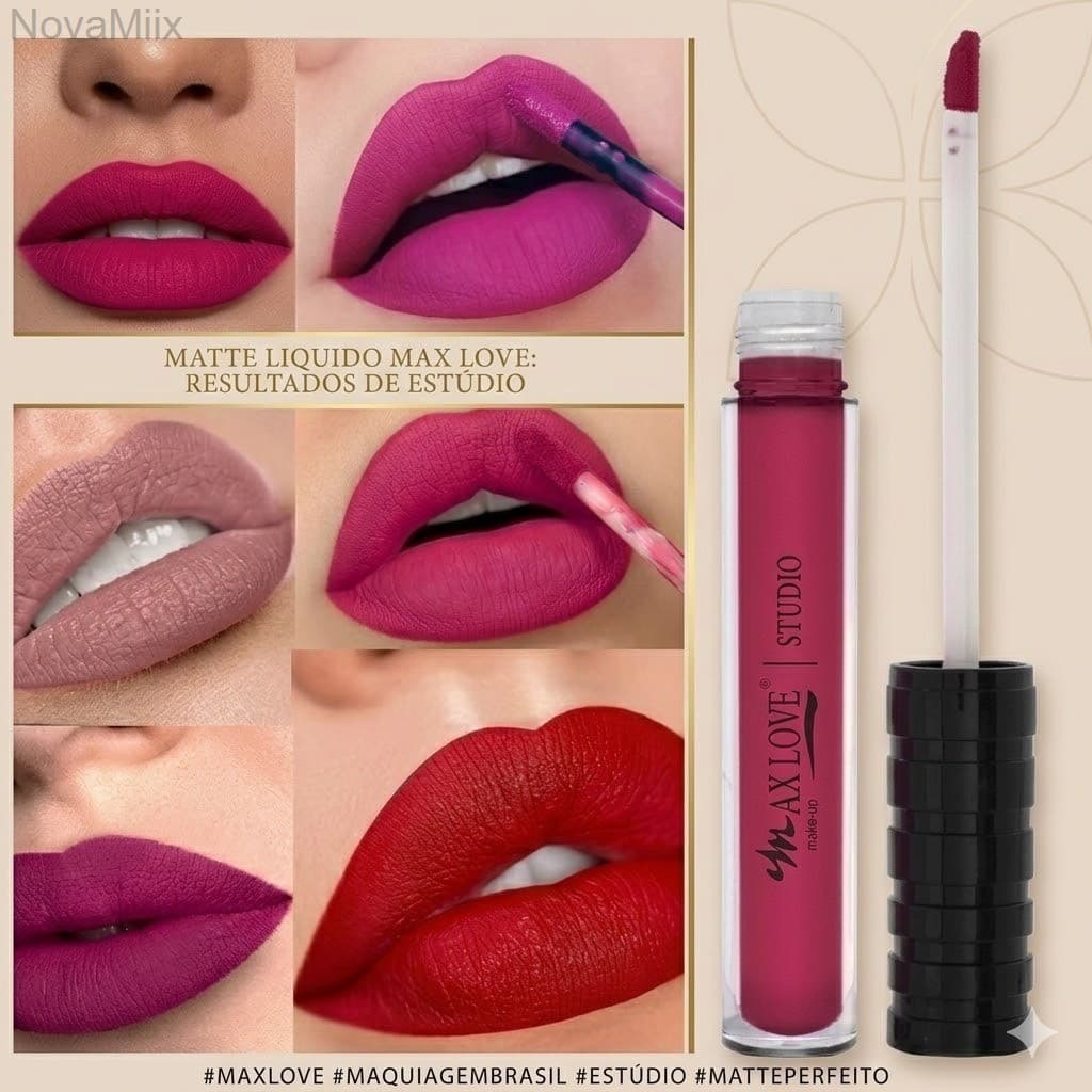 Batom Líquido Matte Max Love SortidoJ44QLOGN145J