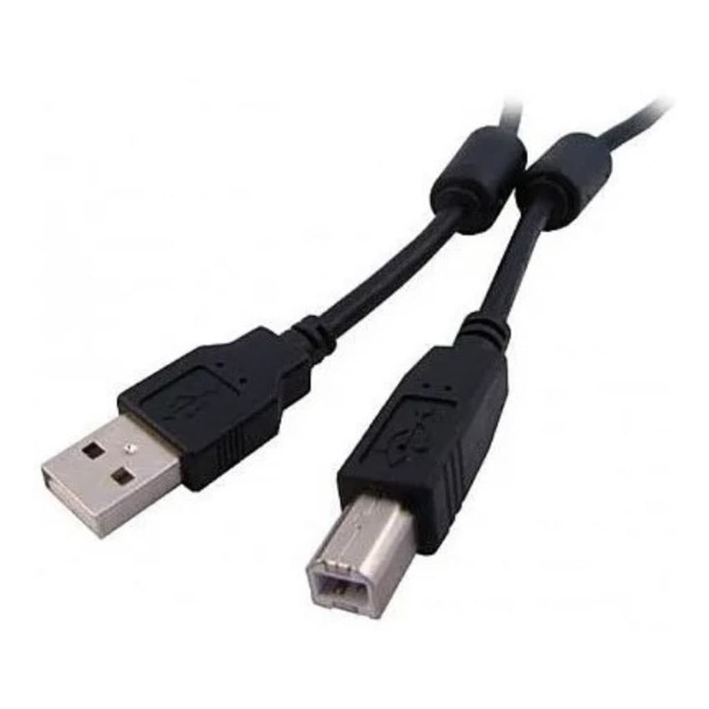 Kit 10 Cabo De Usb 2.0 Impressora Com Filtro 1.5mt