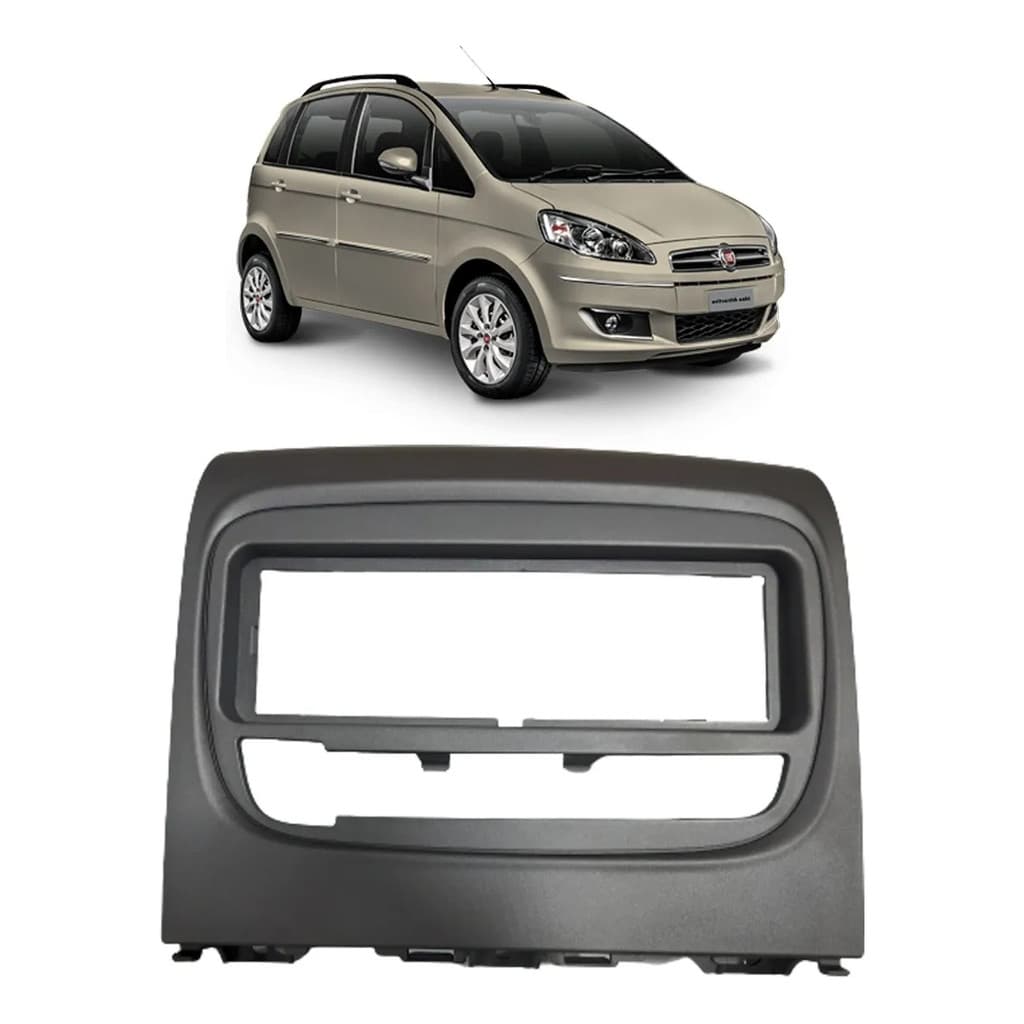 Moldura Central Painel Fiat Idea 2011 a 2016 Original Novo 100216183