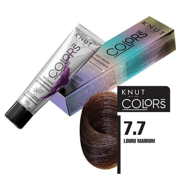 Coloração Louro Marrom 7.7 Knut Colors 50g