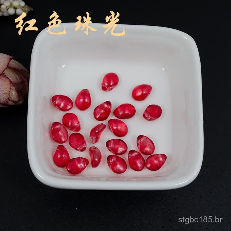 6x8 pétalas de tulipa em forma de crescente, feitas à mão, estilo antigo, materiais para confecção de grampos de cabelo