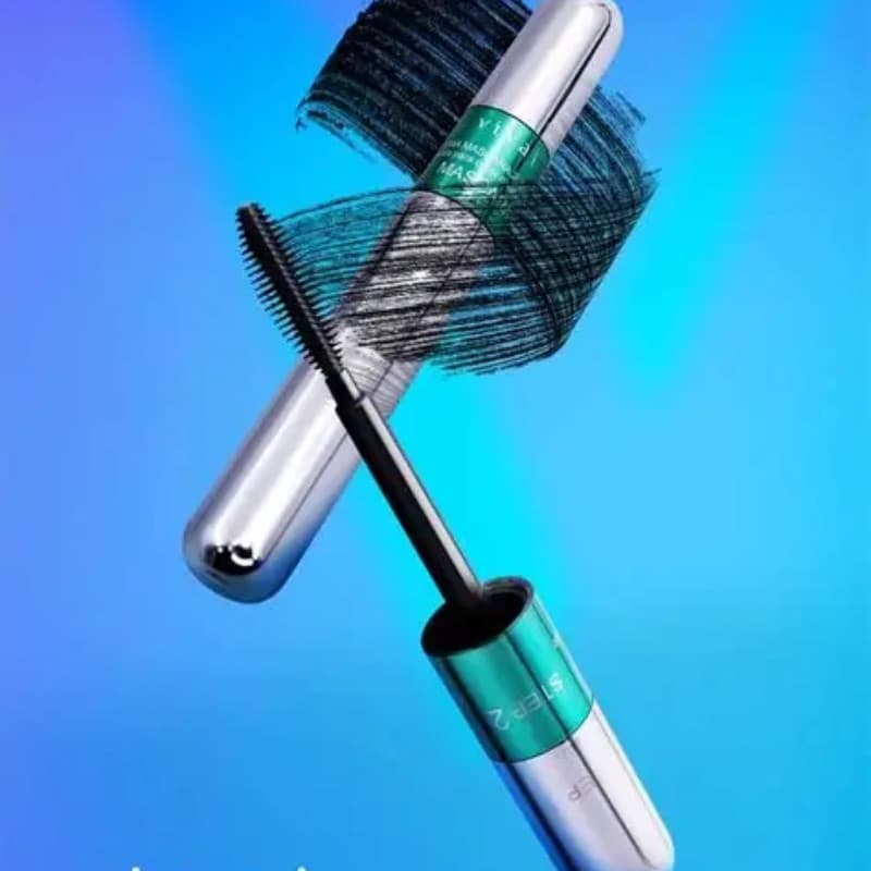 Máscara de Cílios Mega Lashes Rímel à Prova d'Água 2 em 1 Vivai