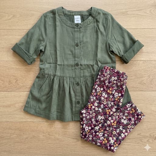 Conjunto Carter's Original Menina Algodão- NOVO