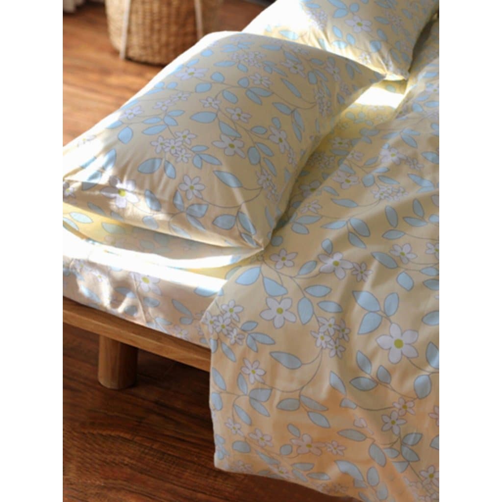 Jinhe Huayun len莽ol de cama de pe莽a 煤nica dormit贸rio estudante len莽ol de algod茫o puro 1.5m 1.8m2.0 colcha cama de casal