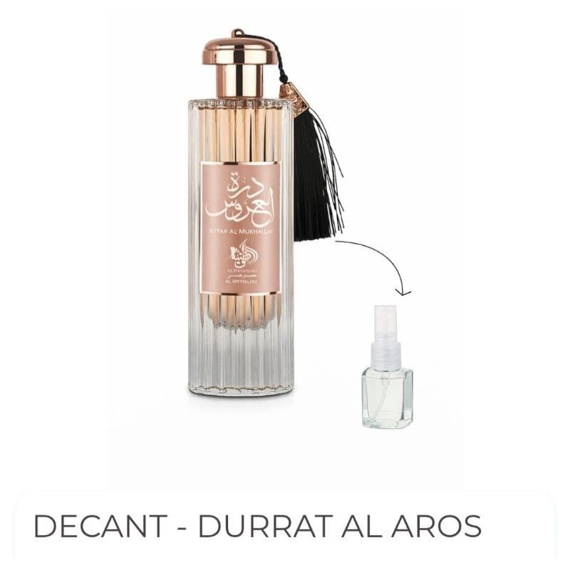 Perfume  Árabe Feminino Durrat Al Aroos ( Perfume da Noiva) - Al Wataniah