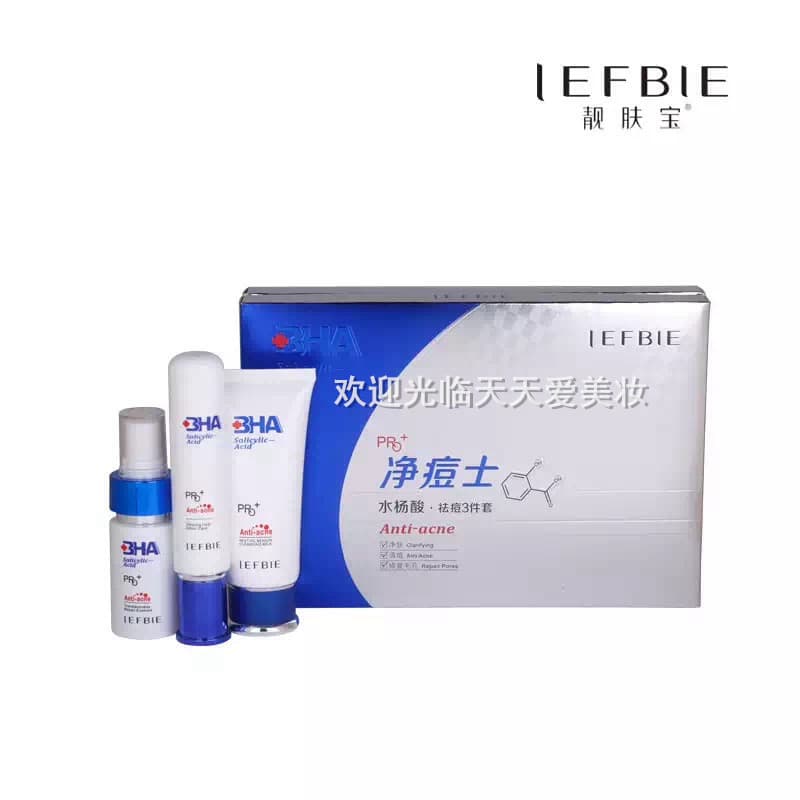 Frete grátis Authentic Skin Beauty Baby Net.Acne Remoção de ácido salicílico. Conjunto de 3 peças para acne Conjunto de