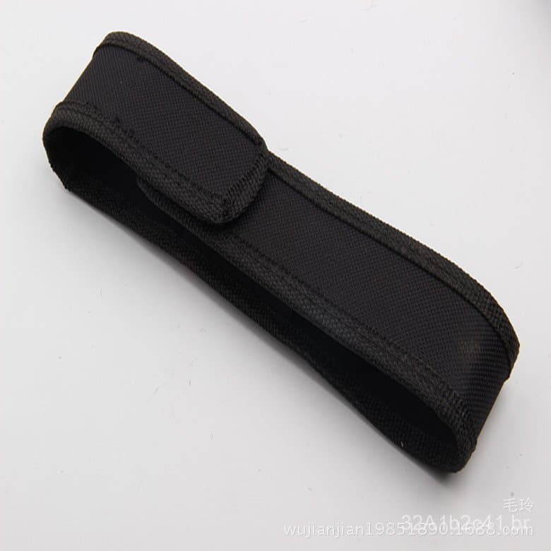 Capa de lanterna de alta luminosidade, capa protetora de nylon para lanterna de 21 cm, venda por atacado do fabricante,