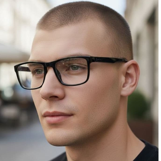 Óculos Para Grau Masculino Casual Clássico