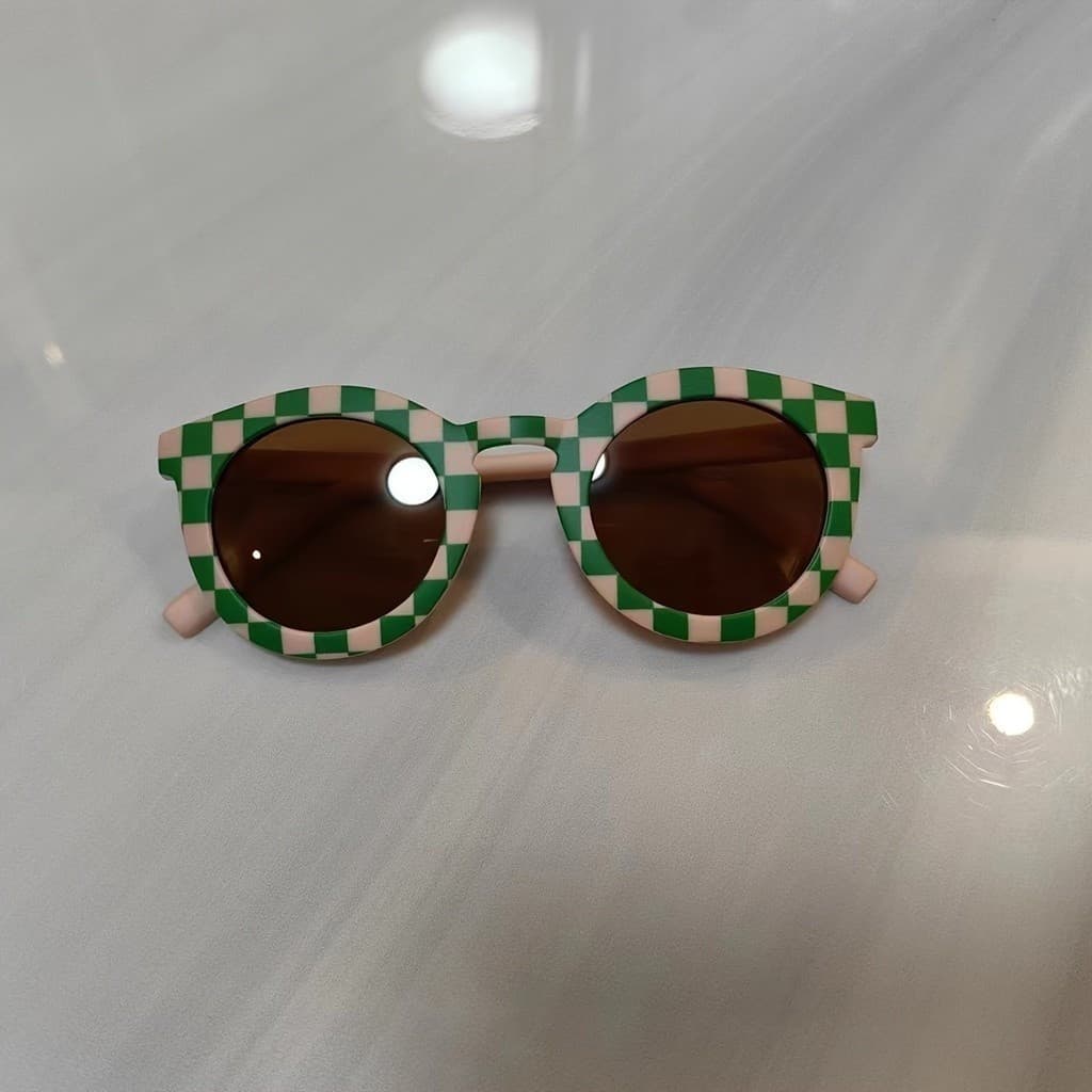 Óculos De Moda Com Armação Redonda Exclusiva , Estilo Boho , Adorável , Para Meninas , Suprimentos De Viagem , Adereços