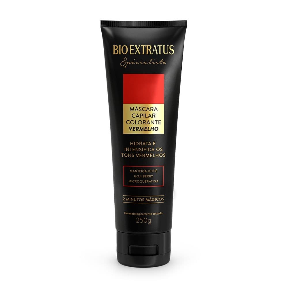 Máscara Bio Extratus Spécialiste Colorante Vermelha 250g