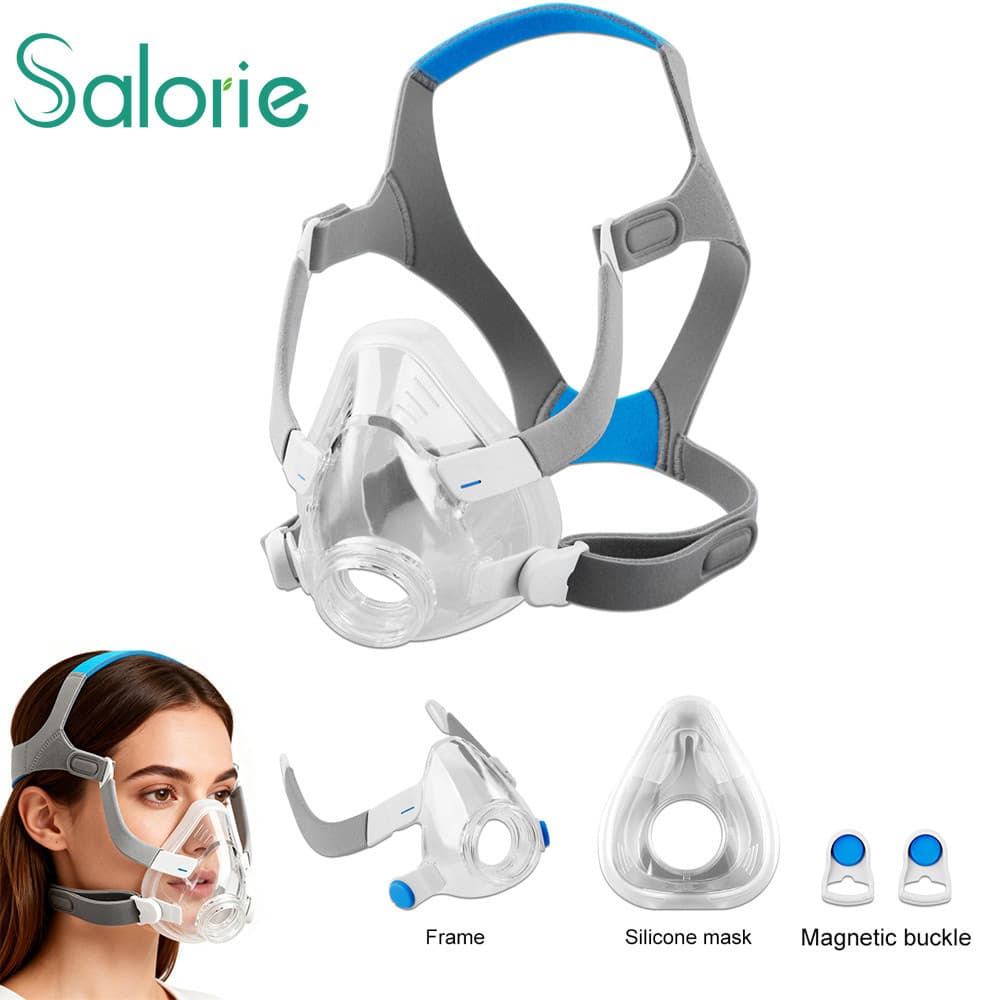 Conjunto Completo Para AirFit F20 Máscara Quadro Sistema Chapelaria Substituição CPAP Facial Completa Acessórios Ultra C