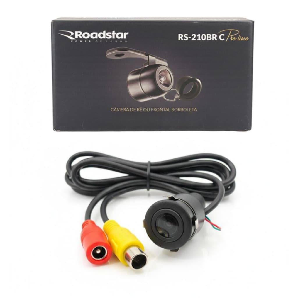 Câmera De Ré Ou Frontal Rs-210br Pro Line Mod. Borboleta