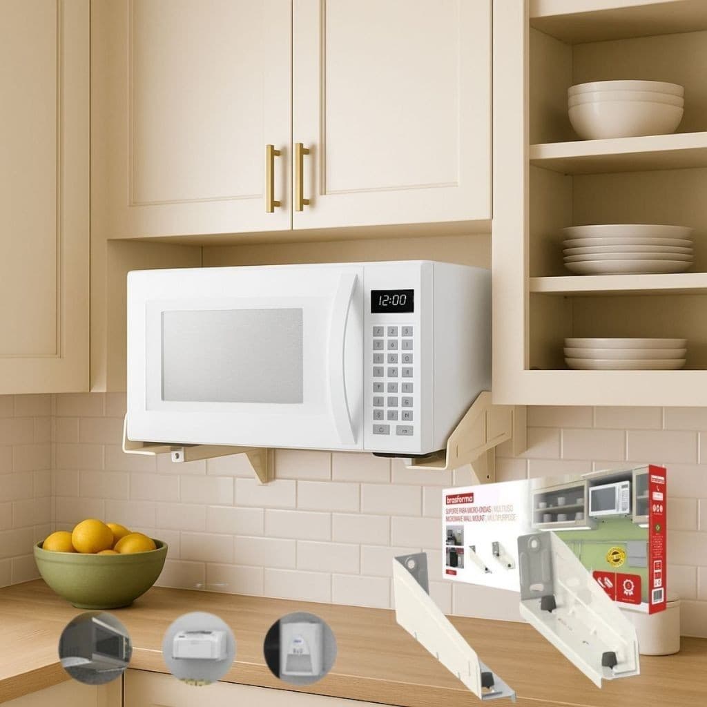 Suporte Microondas Forno Elétrico Purificador E Bebedouro Multiuso Brasforma