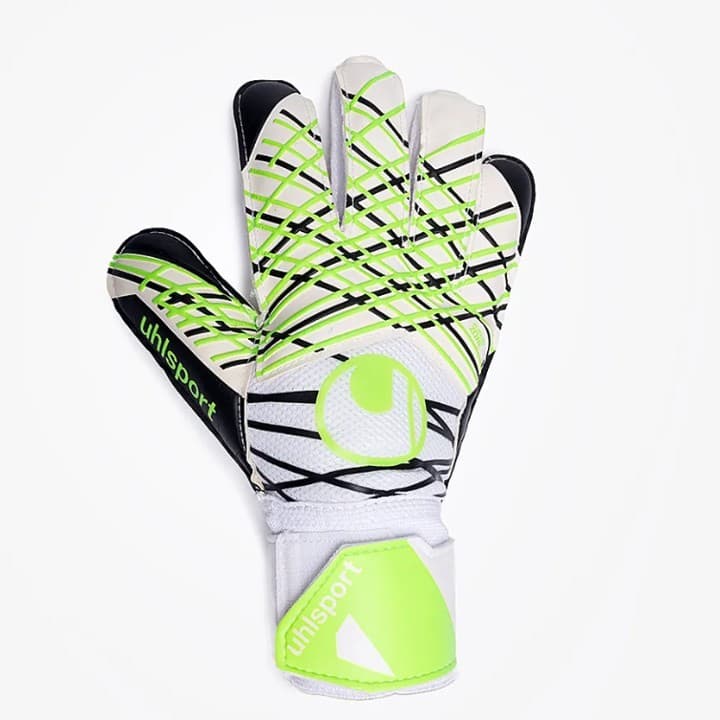 Luva De Goleiro uhlsport Soft Advanced - Branco e Verde