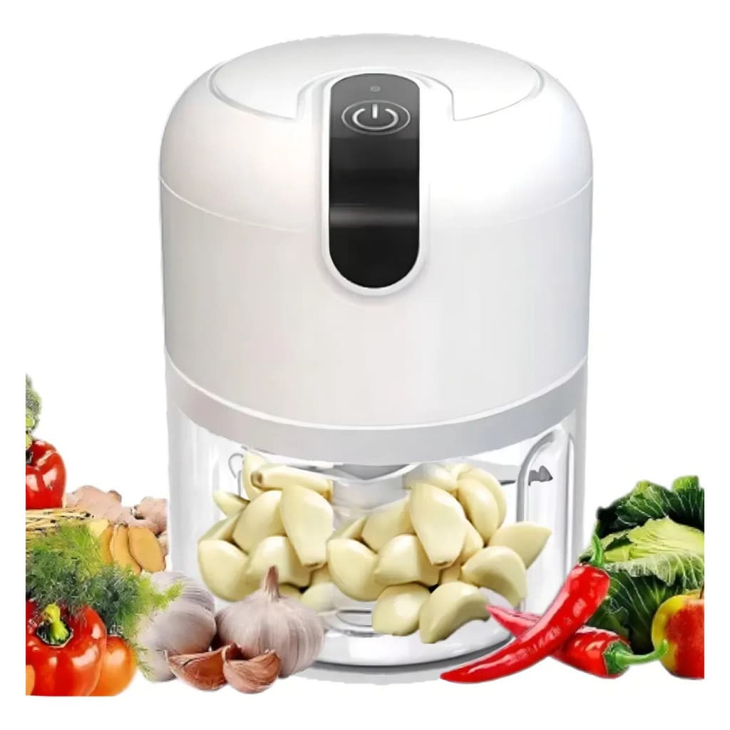 Mini Processador De Alimentos 250Ml Eletrico 3 Lâminas
