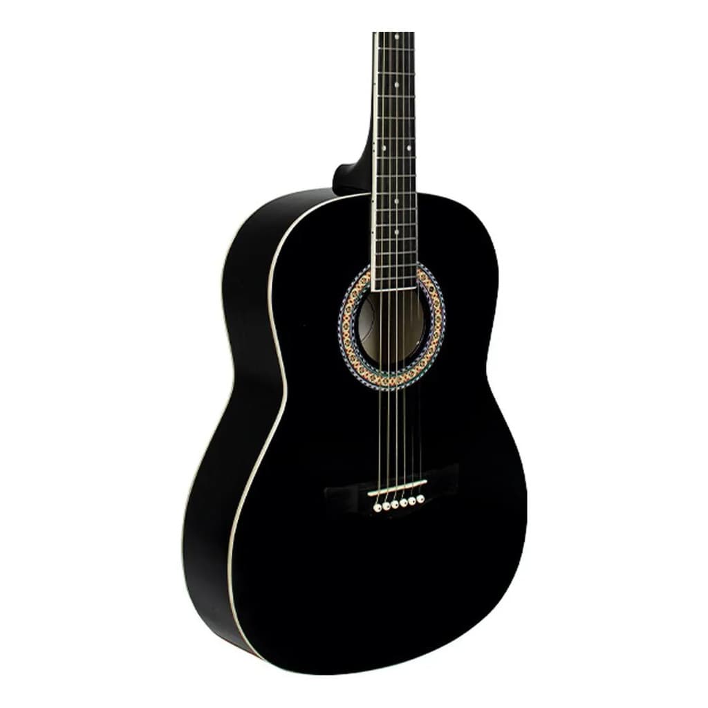 Violão Tagima Memphis de Aço Acústico AC-40 BK Black Preto c/ Tensor Iniciante Estudo ajus
