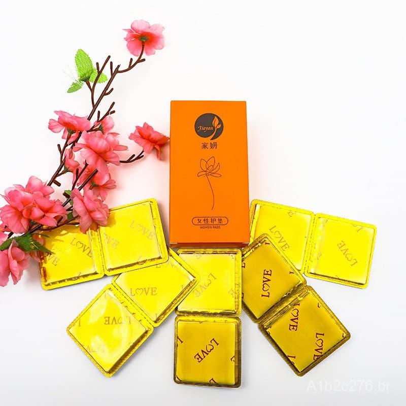 Absorventes Snow Lotus: Absorventes para cuidados íntimos ginecológicos que eliminam o odor e previnem a coceira, adesiv