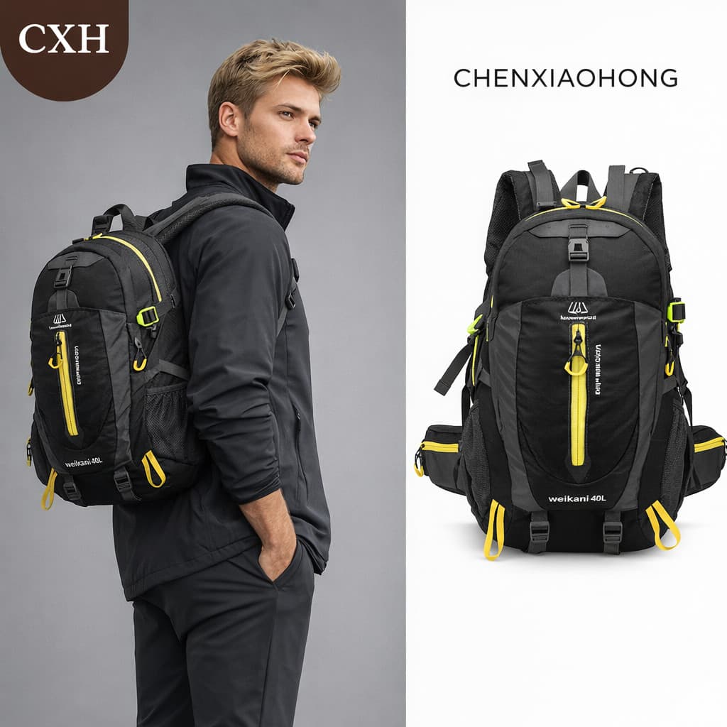 CHENXIAOHONG Mochila para Atividades ao Ar Livre 40L - Ideal para Trilhas e Aventuras