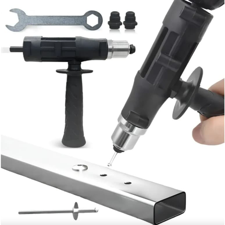 Adaptador Para Furadeira Ferramenta De Rebitagem Profissional