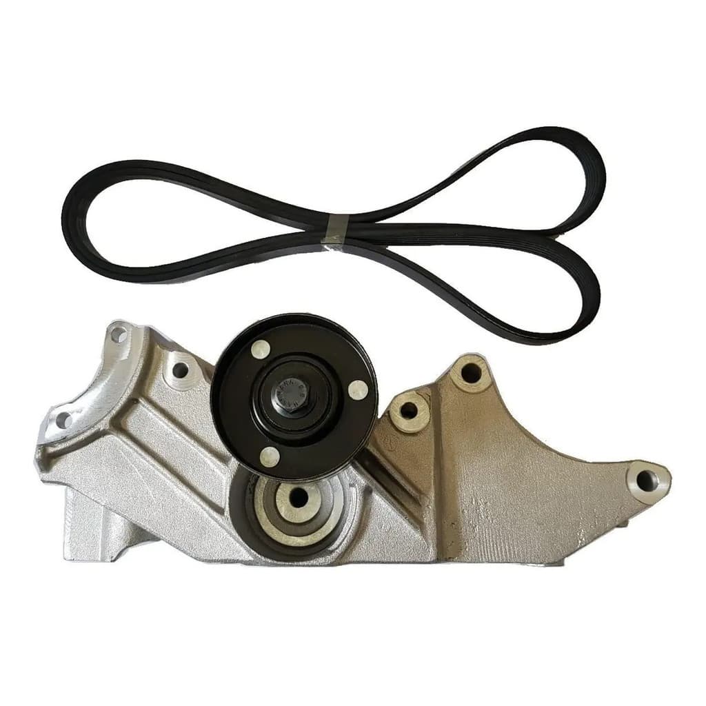 Suporte Do Alternador + Polia + Correia Golf 1.6 Ar/direção