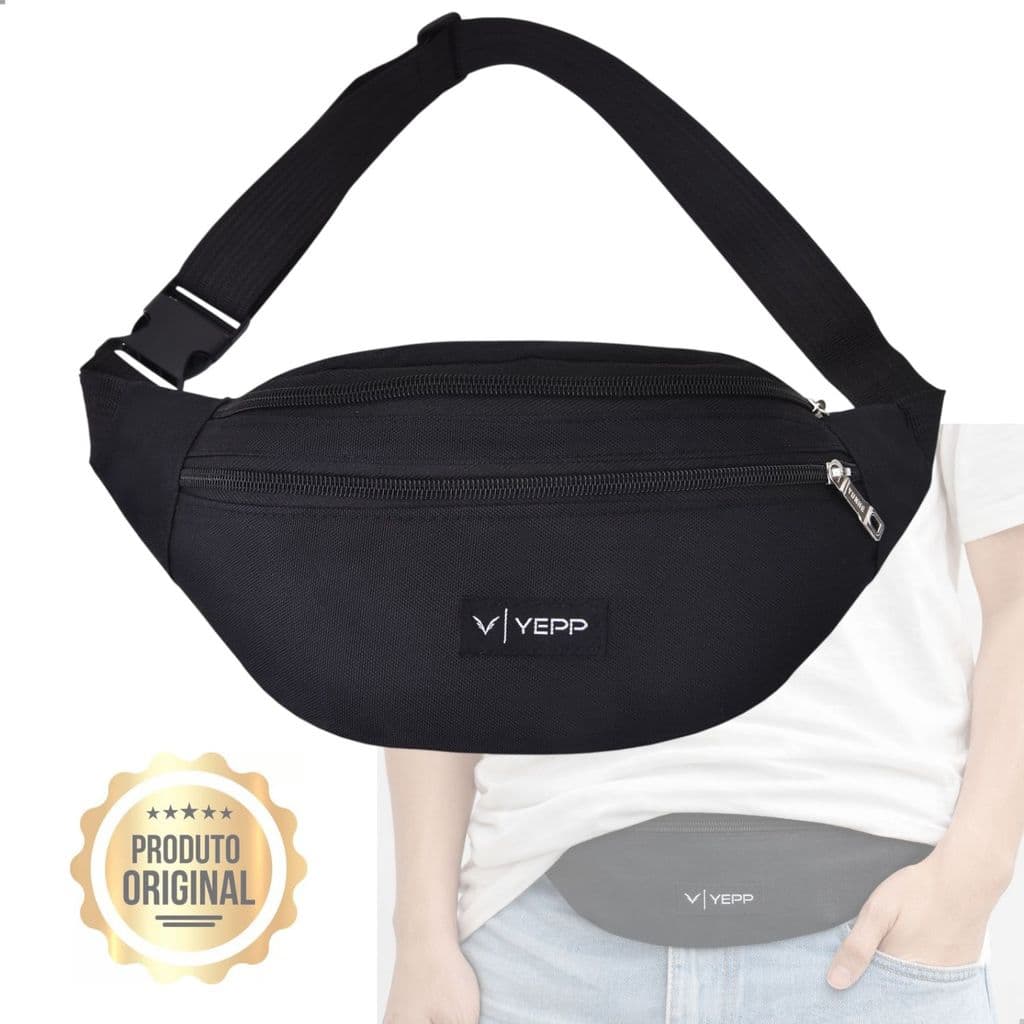 Pochete Corrida Celular Bolsa Academia Cintura 33x16cm Yepp PO7028