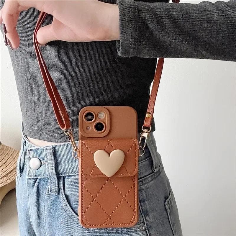 Capa De Cordão Crossbody Para Samsung Galaxy A56 A36 A16 A06 A26 A55 S25 Ultra Edge S24 S23 S22 Plus Strap Carteira Slot