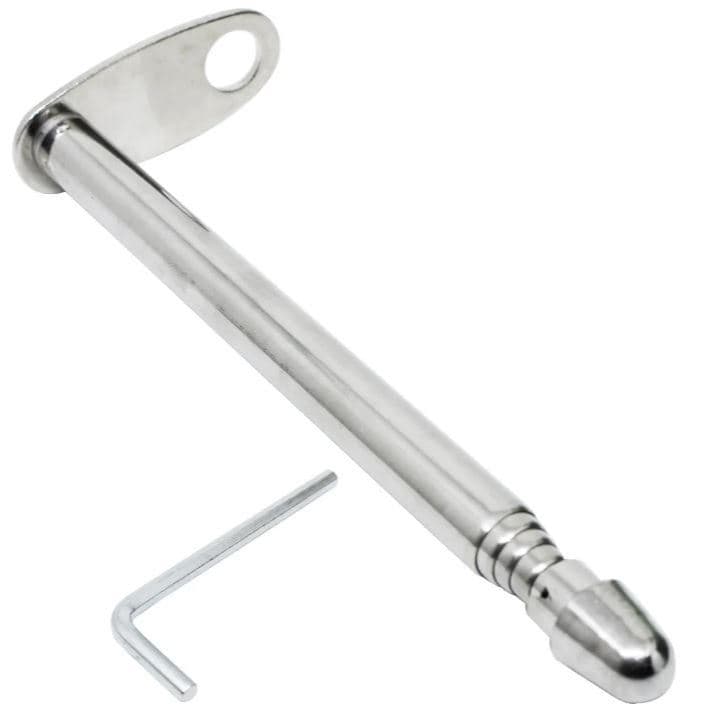 Antena Corta Pipa Moto Retrátil 7 Estágios Guidão Cromada Anti Cerol
