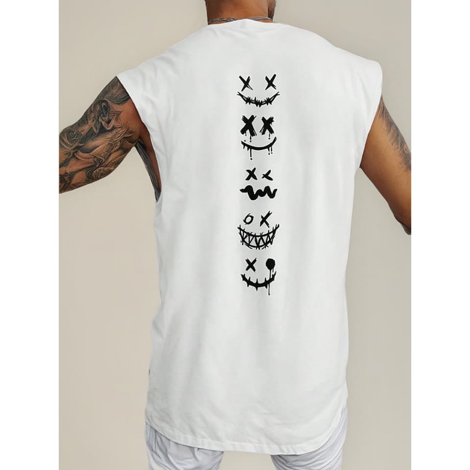 Regata Masculina Academia Estilo Verão Praia Summer Blusa 47
