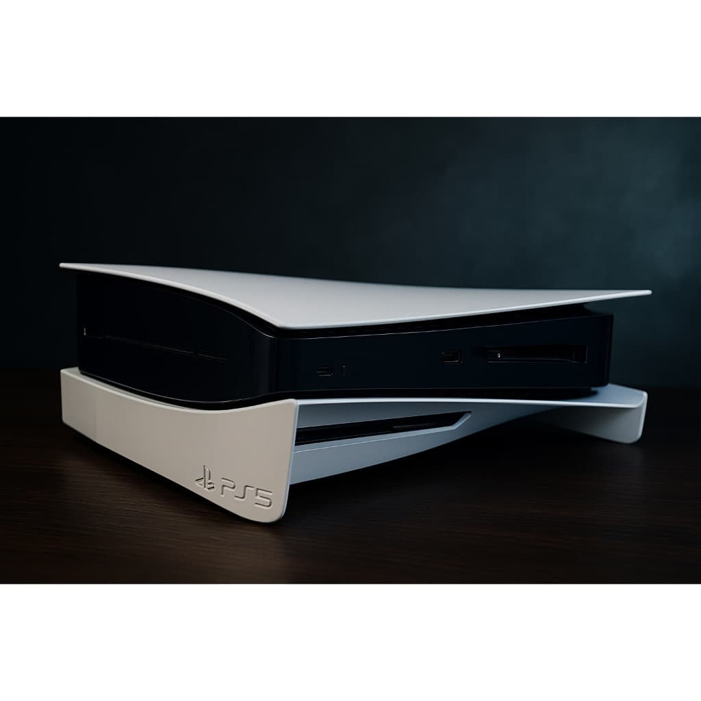 + Suporte Horizontal para PS5 FAT / Slim – Base Ventilada e Resistente