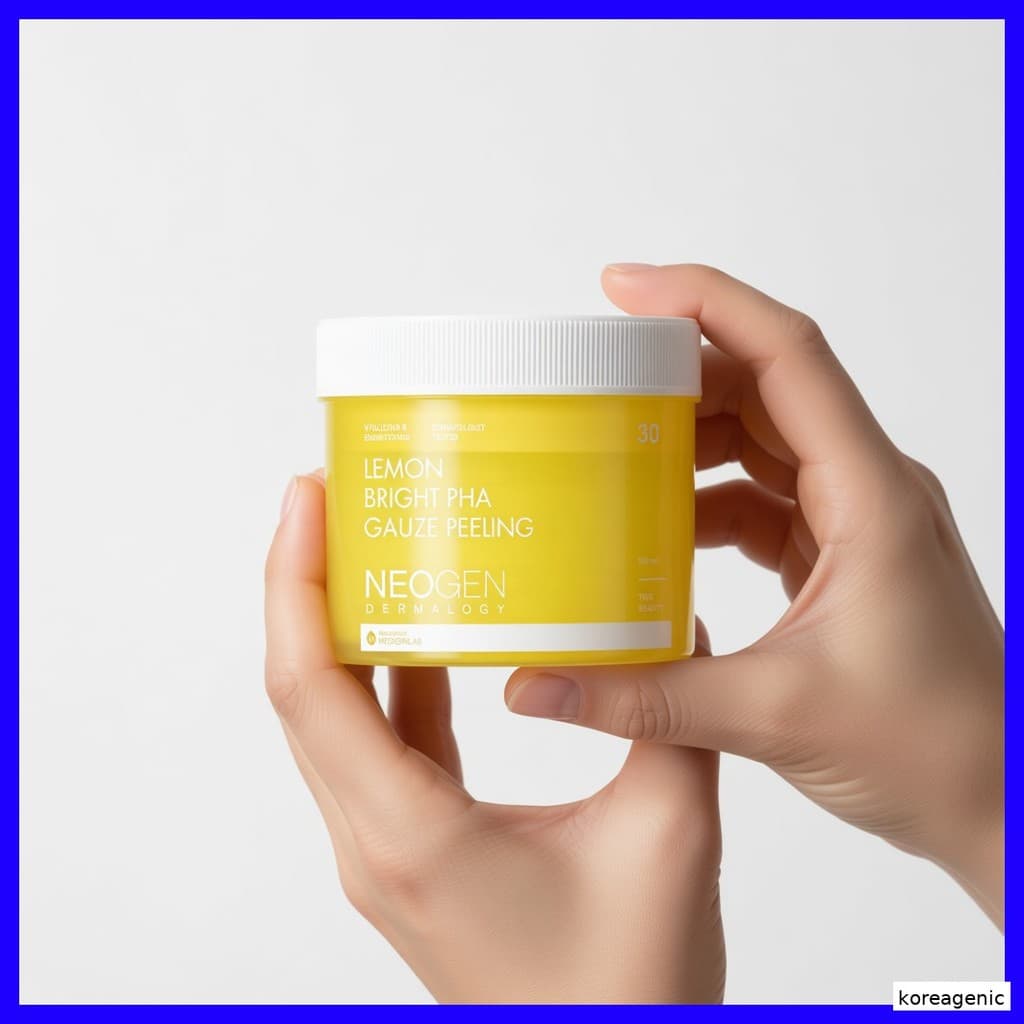 [NeoGen] DERMALOGY LEMON BRIGHT PHA GAUZE PEELING 190ML (30 PADS)/Iluminador , Esfoliante