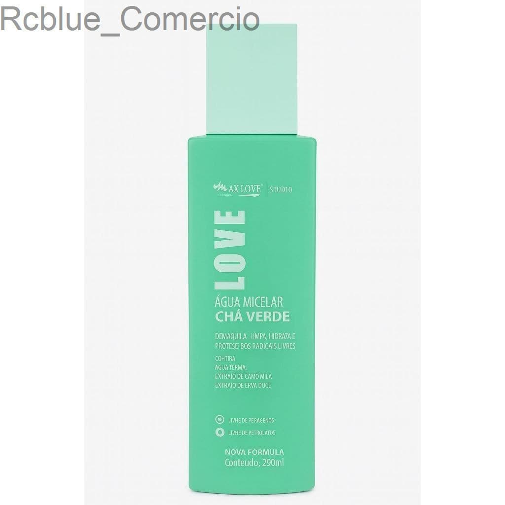 (V)Água Micelar Chá Verde MAXLOVE VEGANO