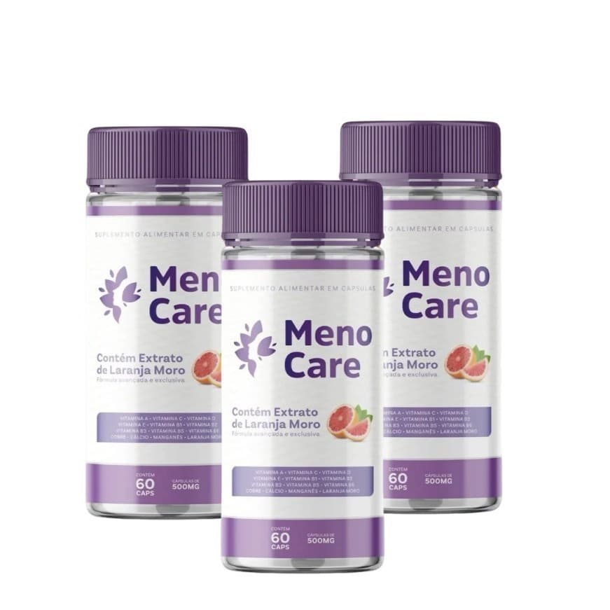 3UN  meno care original total 180 cápsulas
