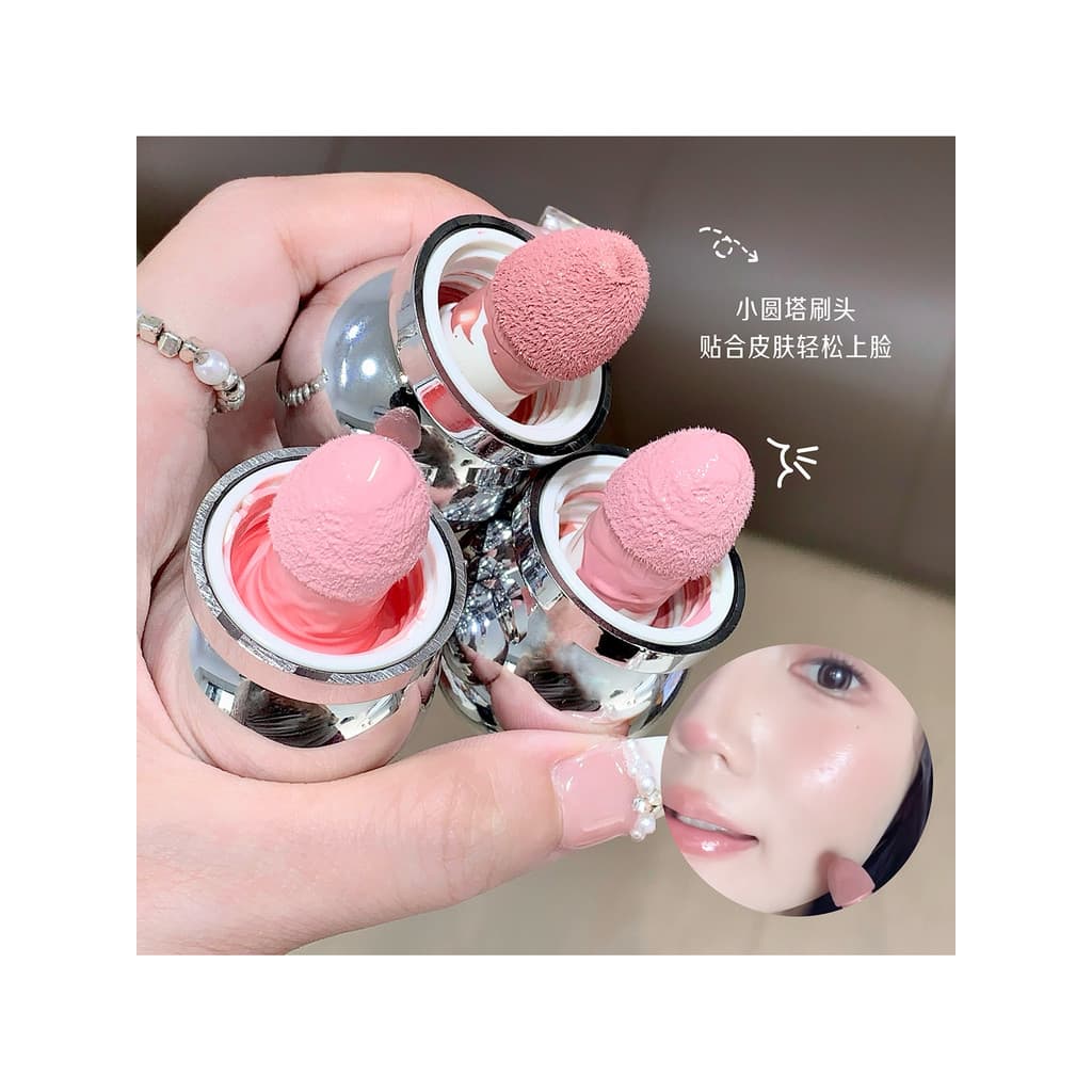 Little Red Book Venda quente Novo estilo Blush líquido Creme de brilho de água Monocromático Matte Expansion Sun Red Rou
