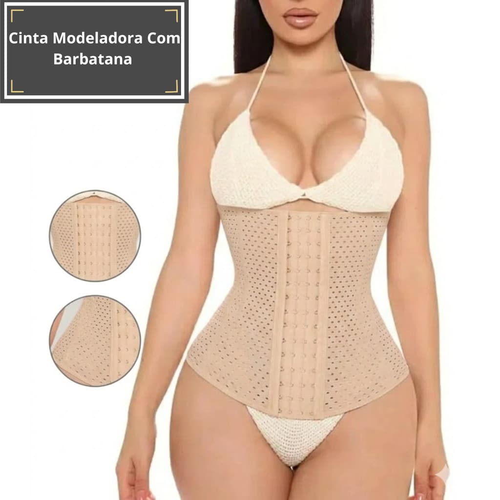 Cinta Modeladora  Redução de Medidas Abdominal - RESPIRAVEL