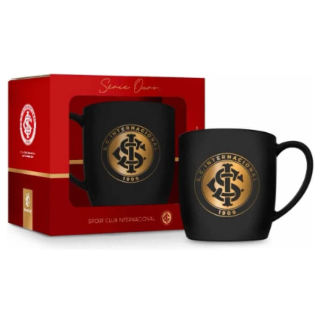 Caneca Porcelana Urban 300ml Inter Serie Ouro