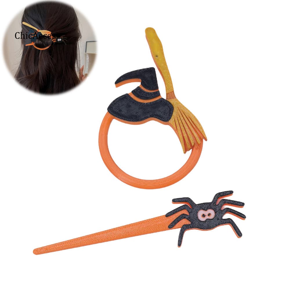 Acessórios De Cabelo Grampos De Morcego Conjunto De Clipes De Halloween Assustadores Para Mulher