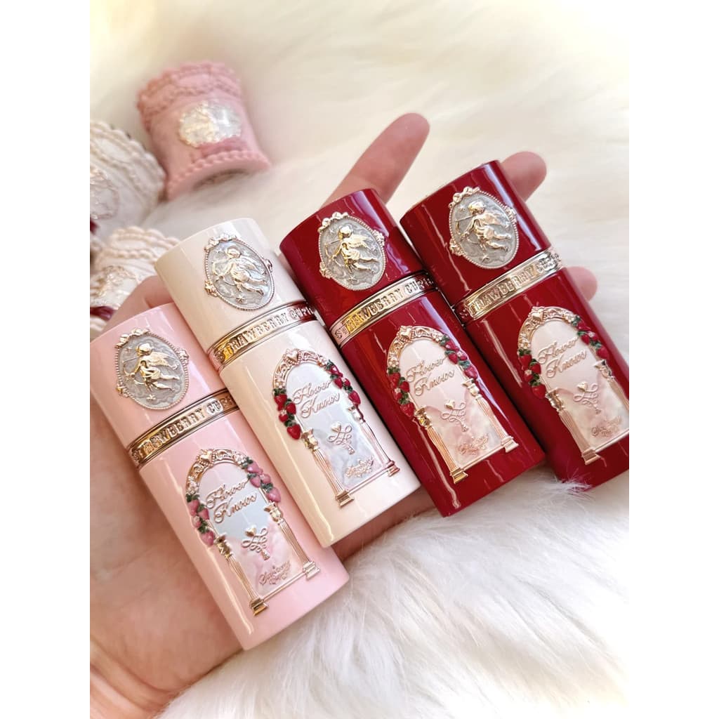 Mãe com sensação de sangue irritado!Flor sabe Blush líquido morango cupido sol vermelho expansão líquida cor novo estilo