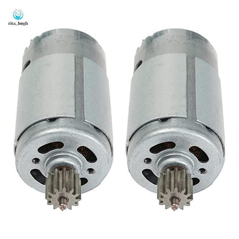 2X Universal 390 18000RPM Motor Elétrico RS390 6V Acessório De Acionamento Do Para Crianças Passeio Brinquedos Peças Rep
