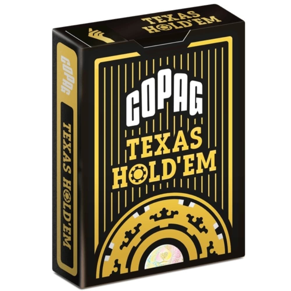 Baralho De Poker COPAG Texas Hold'em 55 Cartas Naipe Grande 100% Plástico PVC Qualidade PREMIUM DECK