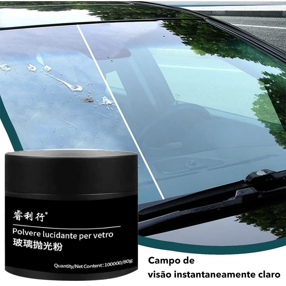 Vidro 80g Para Vitrificação , Conserto De Automóveis , Melhora A Clareza Visual
