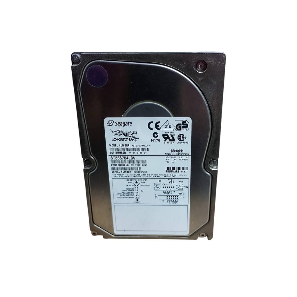 HD SCSI Seagate 36GB 10K 80 Pinos ST336704LCV Cheetah